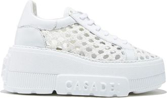 Casadei Nexus Versilia - Dames - Sneakers - Wit - 36 EU - Leer - Schoenen