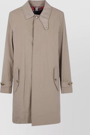 Baracuta long coat detachable sweater