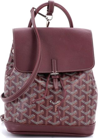 Goyard Alpin Backpack Coated Canvas Mini
