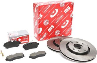 OEM Kit Discos Pastillas Freno Delanteros Citroen C2, C3