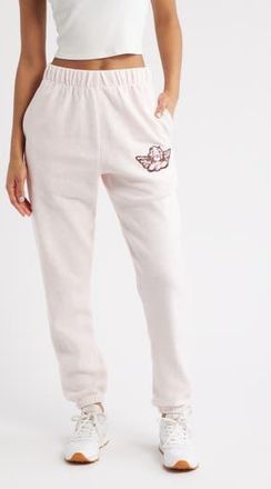 Boys Lie Smoke and Mirrors Mac Slim Joggers in Pink Heather at Nordstrom Rack, Size X-Small