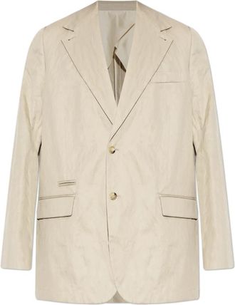 Willy Chavarria Chuco Blazer - Heren - Blazers - Beige - M - Katoen - Jassen