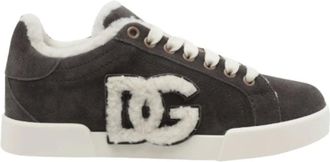 Dolce & Gabbana Sneakers Portofino - - Shoes - Donna - Marrone - 38 1/2 EU