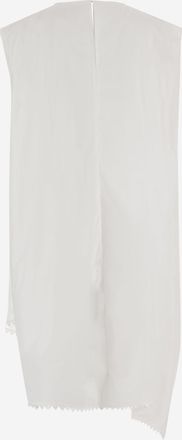 Jacquemus Womens Dress Layered Cotton White