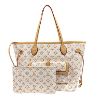 Louis Vuitton Beige Ivory Pvc Tote Bag (Pre-Owned)