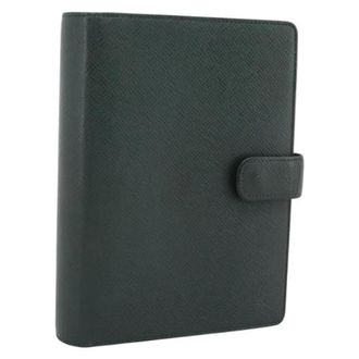 Louis Vuitton Pre-owned Day Planner Cover - Dames - Vintage Accessoires - Groen - ONE Size - Leer - Vintage