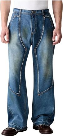 Andersson Bell Rodeo Carpenter Wijde Jeans - Heren - Loose Fit Jeans - Blauw - W30 - Katoen - Jeans