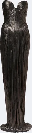 Maria Lucia Hohan Nadira silk bustier gown