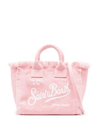 MC2 Saint Barth mini Vanity canvas tote bag - Pink
