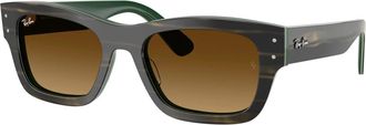 Ray-Ban Joseph Zonnebril - unisex - Zonnebrillen - Groen - 55 MM - Accessoires