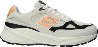 Blackstone Flint Moss Runner Sneaker - Heren - Sneakers - Grijs - 44 EU - Leer - Schoenen