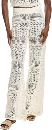 Elan Elan Crochet Wide Leg Pant