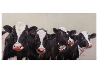 Schubiger M&ouml;bel Bild Neugierige K&uuml;he