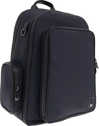 Emporio Armani Zaino con applicazione - Blu