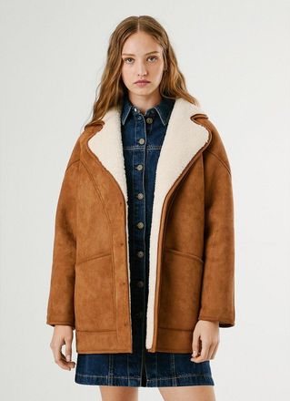 Pepe Jeans London Sherpa jas TERESA