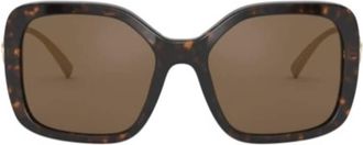 Versace Brown Butterfly Ladies Sunglasses VE4375F 108/73 53