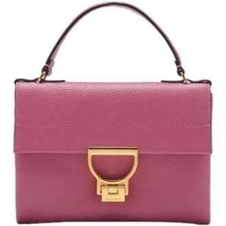 Coccinelle Arlettis Mini Handtas - Dames - Handtassen - Roze - ONE Size - Leer - Tassen
