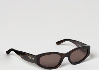 Vogue Occhiali da sole tartarugati in acetato con design cat eye e forma ovale