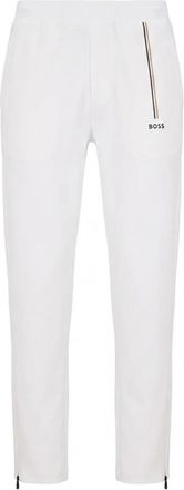 HUGO BOSS JT TOC Game Track Pants - Heren - Sweatpants - Wit - L - Polyester - Broeken