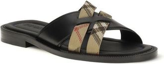 Burberry Drift Sandals - Black