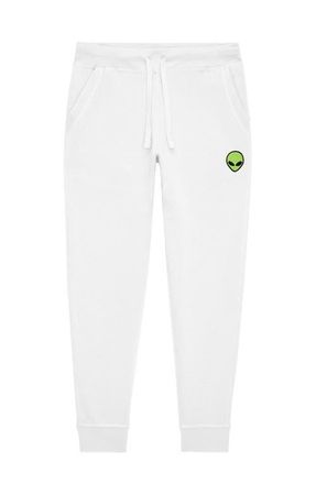 Dalix Mens Alien Midweight Fleece Jogger Pant in White at Nordstrom, Size Xxx-Large
