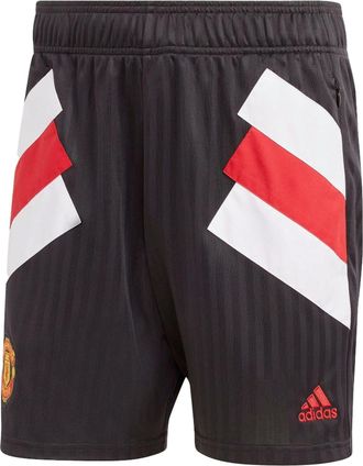 adidas Manchester United Icon Shorts Black HT2001