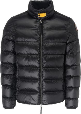 Parajumpers Dillon Down Jacket - Heren - Gewatteerde jassen - Zwart - M - Leer - Jassen