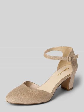 Tamaris Tamaris Pumps im schimmernden Design in Gold, Gr&ouml;&szlig;e 36