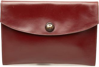 Herm&egrave;s Pre-owned Hermes Box Calf Pochette Rio Clutch Ladies UGWNHV3EUFRT02W0
