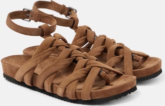 Brunello Cucinelli Sandali in suede