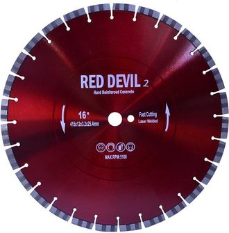 OEM Disco De Diamante Praxer Red Devil De 415 Mm
