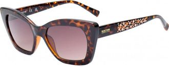 Kenneth Cole Womens RN00015 53 5352F Sunglasses - Brown - One Size