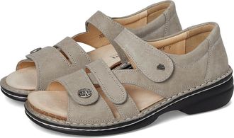 Finn Comfort Biella-s Womens Sandals Taupe Twiga : EU 43 (US Womens 12.5-13) Medium, Leather