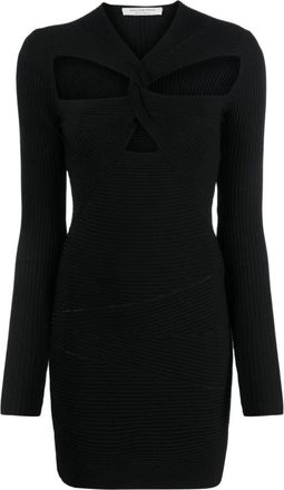 Philosophy di Lorenzo Serafini Knitted Kleedjes - Dames - Kleedjes - Zwart - S - Kleedjes