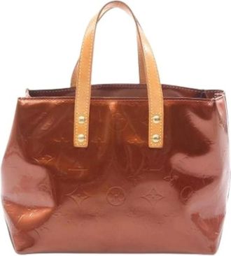 Louis Vuitton Pre-owned Handbags, female, Brown, Size: ONE SIZE Pre-owned Reade PM Handbag