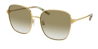Tory Burch TY6108 33438E Womens Sunglasses Gold Size 57
