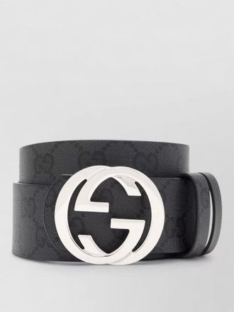 Gucci leather belt 40 mm adjustable buckle
