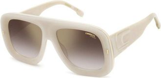 Carrera FLAGLAB 18 SZJ/YK Womens Sunglasses White Size 57