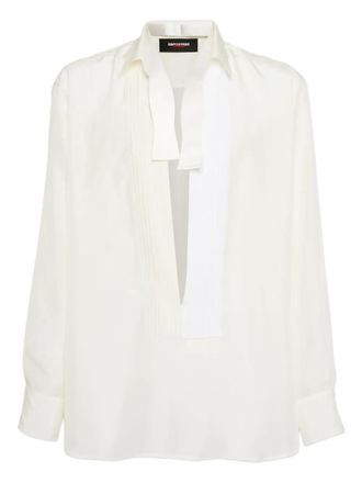 Dsquared2 x Magliano zijden overhemd - Wit