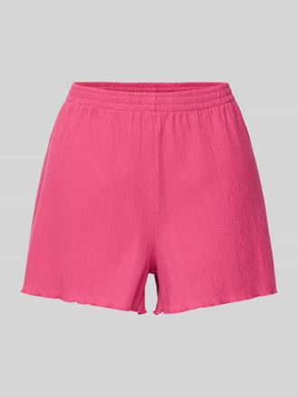 Jake*s Casual Relaxed Fit Pyjama-Shorts mit Strukturmuster in Pink, Gr&ouml;&szlig;e XS