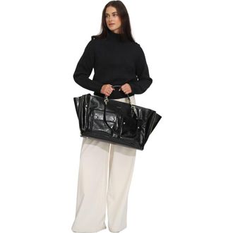 Belle & Bloom Lost & Found Knitted Sweater in Black at Nordstrom, Size X-Small Au