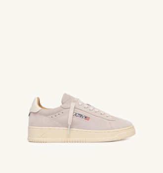 Autry SNEAKERS DALLAS LOW IN SUEDE BIANCO