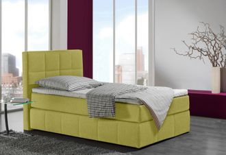 Inosign Boxspringbett »Casano« mit feiner Steppung, in 3 Matratzenarten, 2 Härtegraden und 5 Farben