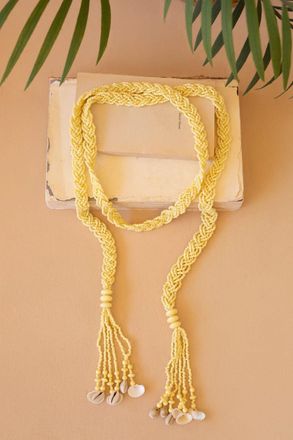 Kalalou Seeded Bead Sunoil Belt
