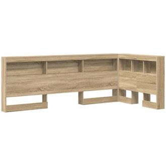 vidaXL Cabecera De Almacenamiento Con Estante Roble Sonoma 75 Cm Vidaxl