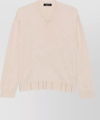 Fabiana Filippi silk cashmere wool crewneck sweatshirt