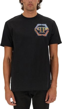 Philipp Plein Black Logo T-Shirt