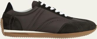 Toteme Suede Retro Runner Sneakers