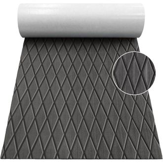 OEM Suelo De Espuma Eva De Imitaci&oacute;n Teca De 240 X 45 Cm Para Barcos, Yates, Barcos A Motor Y Kayaks. L&aacute;mina Autoadhesiva Impermeable
