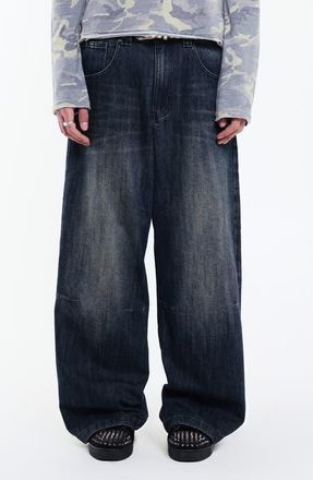 Jaded London Colossus Jeans in Denim at Nordstrom, Size 30